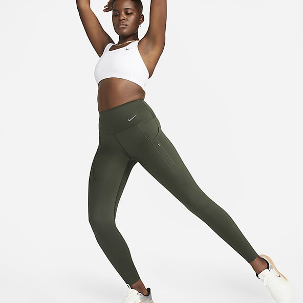 Nike neon green leggings shop